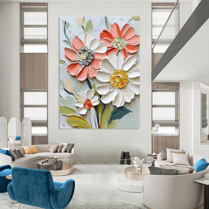Textured Floral Bouquet for Feminine Bedroom & Floral Design Studio STSC1126