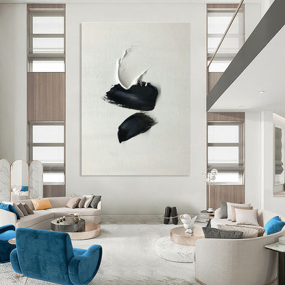 Black - White Abstract Form Art for Artistic Boutique & Creative Agency DLZ2366