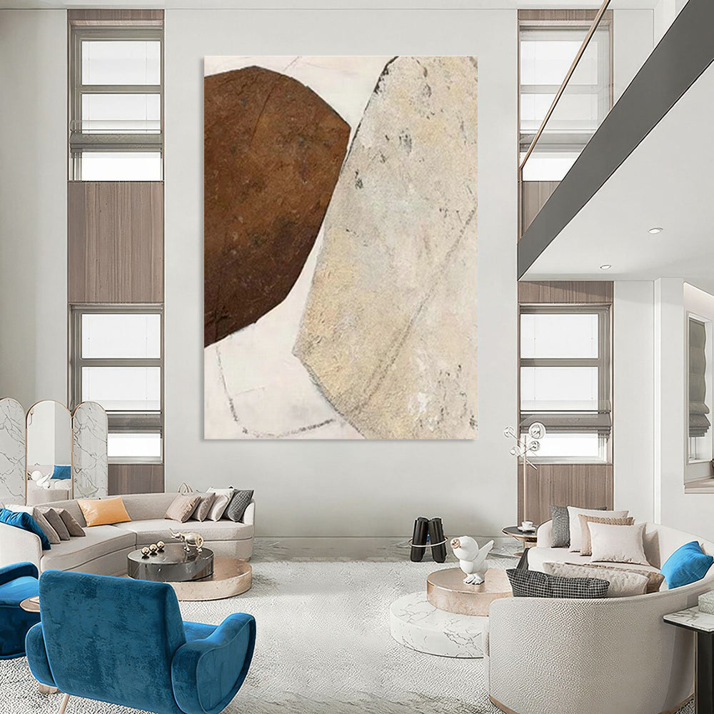 Two - Tone Stone - Texture Art for Industrial Café Wall Statements DLZ0265