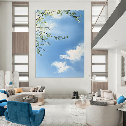 Tree Branches and Sky for Nature - Inspired Living Room & Relaxing Spa STSC1195