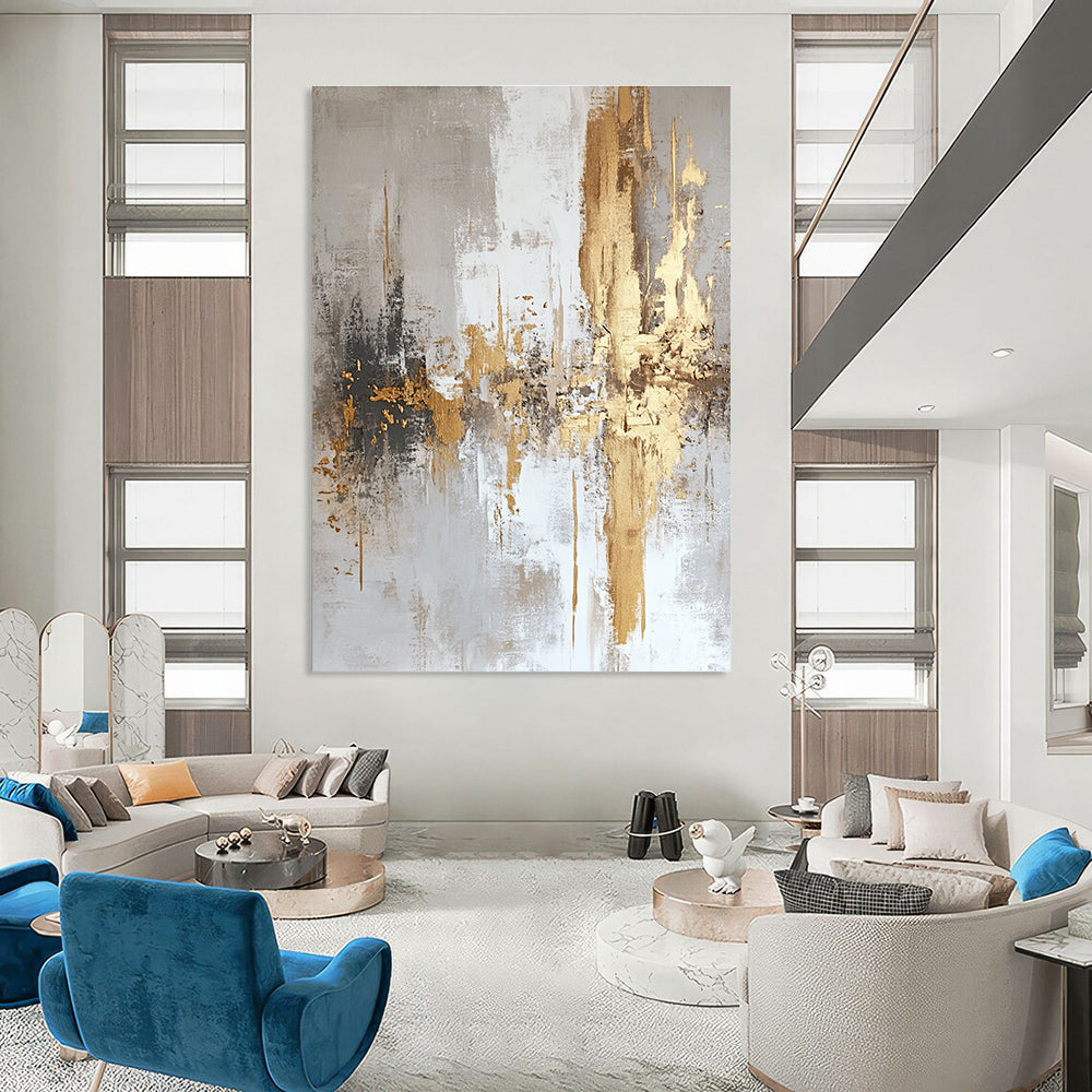 Gold - Accent Abstract for Opulent Dining Room & Luxury Hotel Lobby STSC508