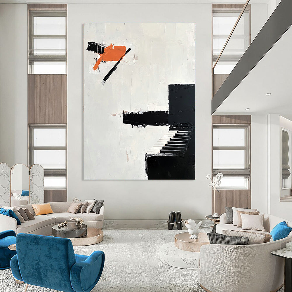 Abstract Piano Art for Music Room & Modern Art Bar STSC1089