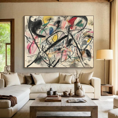Dynamic Abstract Lines Art for Modern Art Gallery & Trendy Studio SC303