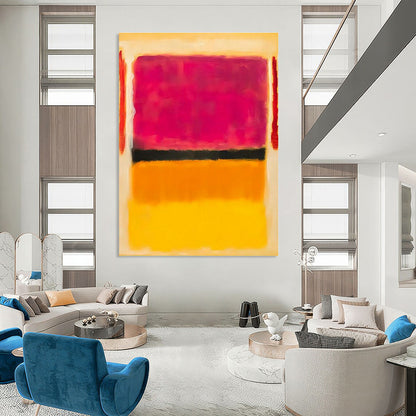 Elegant Color - Block Art for Luxury Lounge & High - End Restaurant DLZ2309