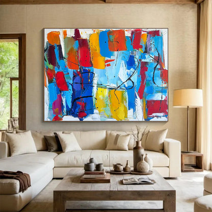 Colorful Block Abstract for Creative Coworking Space DLZ2989