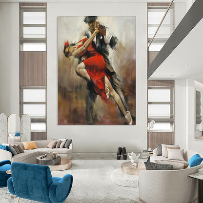 Passionate Dance Art for Wedding Venue & Romantic Lounge DLZ2337