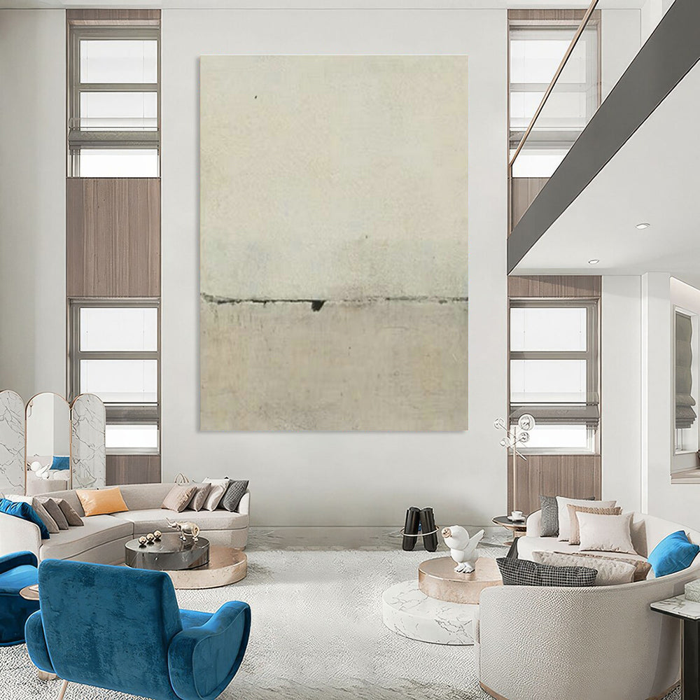 Minimalist Crack Art for Industrial - Style Gallery & Modern Loft Apartment DLZ1513