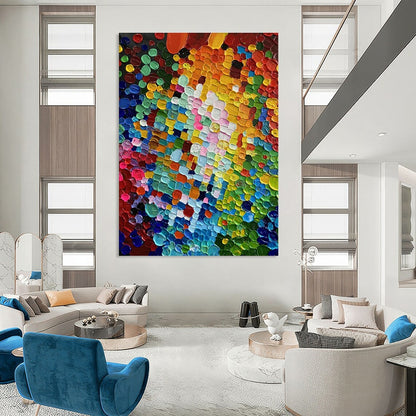 Vibrant Dot - Mosaic Art for Café & Playroom DLZ2292