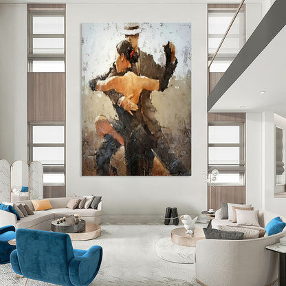 Tango - Inspired Dance Art for Dance Studio & Argentinian Restaurant DLZ2336
