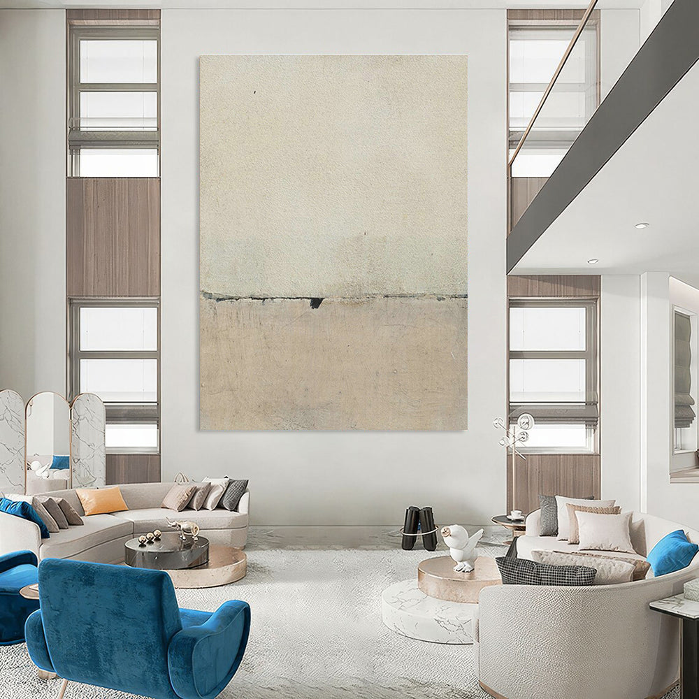 Subtle Abstract Texture Art for Zen Meditation Space & Modern Art Gallery DLZ1427