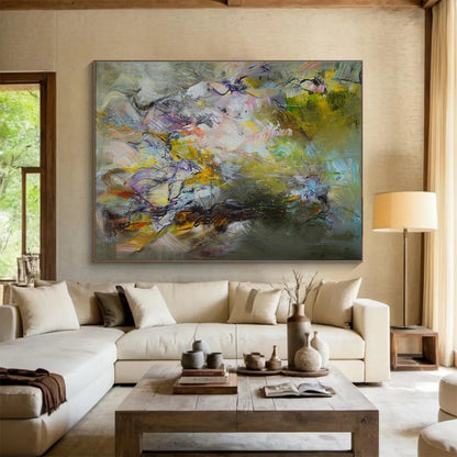 Dreamy Multicolor Fantasy Abstract for Designing an Artistic Bedroom Escape DLZ3042