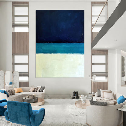 Minimalist Sea Layers for Contemporary Office & Modern Home Decor STSC884
