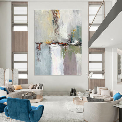 Water - Reflecting Abstract Art for Lakeside Cottage & Seafood Restaurant DLZ0611