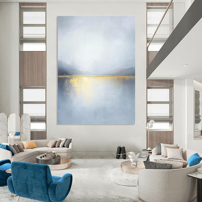 Minimalist Golden Lake for Serene Bedroom & Luxury Spa Retreat STSC271