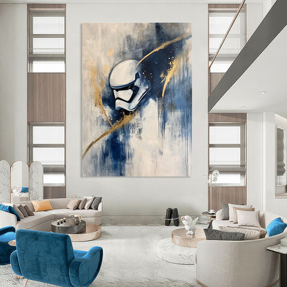 Pop - Culture Abstract Helmet Art for Game Room & Man Cave STSC667