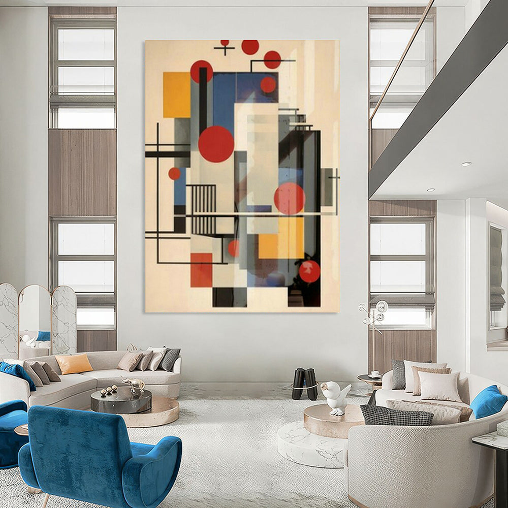 Geometric Abstract Art for Modern Design Studio & Art - Centric Library DLZ1939