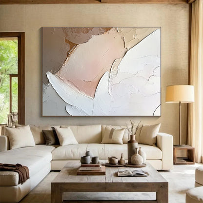 Minimalist Textured Shapes Art for Scandinavian Bedroom & Modern Gallery SC152