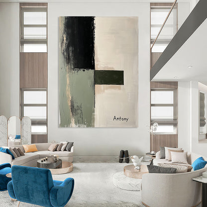 Minimalist Geometric Abstract Art for Office & Living Room STSC730
