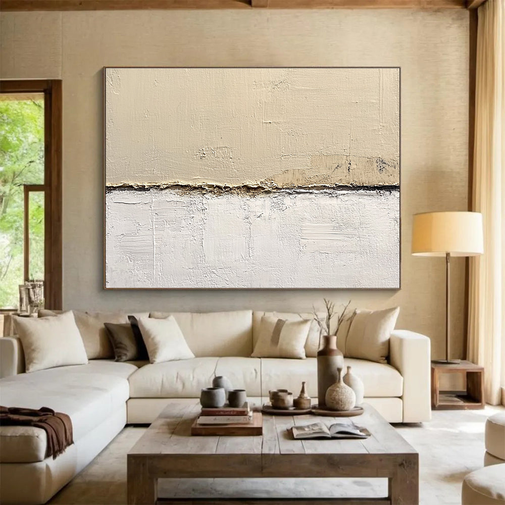 Minimalist Textured Layers Art for Industrial - Chic Loft & Contemporary Art Gallery SC181