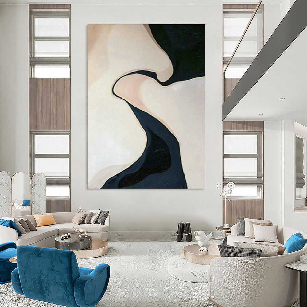 Abstract Kiss Art for Romantic Bedroom & Wedding Venue DLZ1127