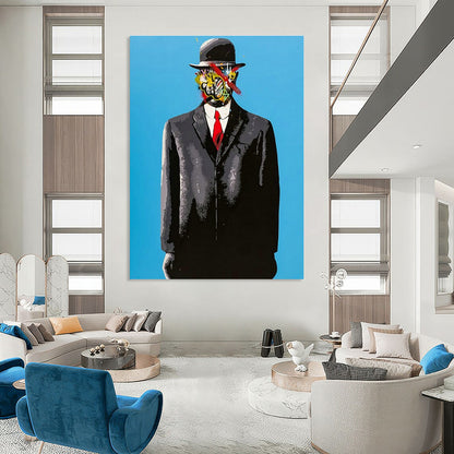 Graffiti - Masked Figure Art for Urban Loft & Street Art Gallery DLZ2096