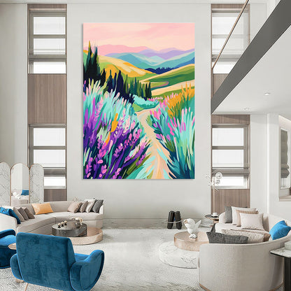 Colorful Landscape Path for Nature - Inspired Bedroom & Outdoor - Themed Café STSC1224