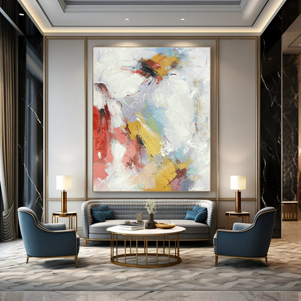 Colorful Light - Color Abstract Art for Living Room & Bedroom DLZ0469