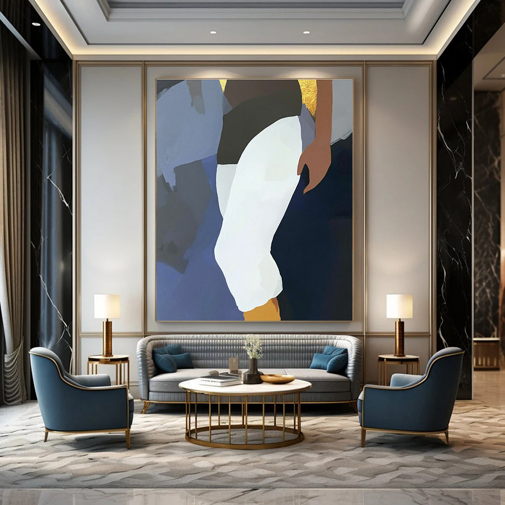 Abstract Figure Lower Body Art for Fashion - Forward Boutique & Modern Art - Lovers’ Home STSC936