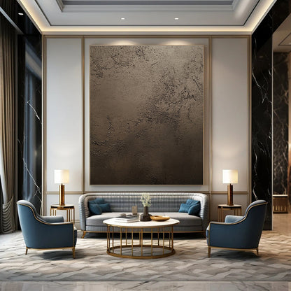 Textured Brown Background for Industrial - Style Loft & Art Studio Backdrop STSC889