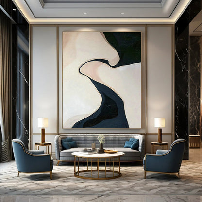 Abstract Kiss Art for Romantic Bedroom & Wedding Venue DLZ1127