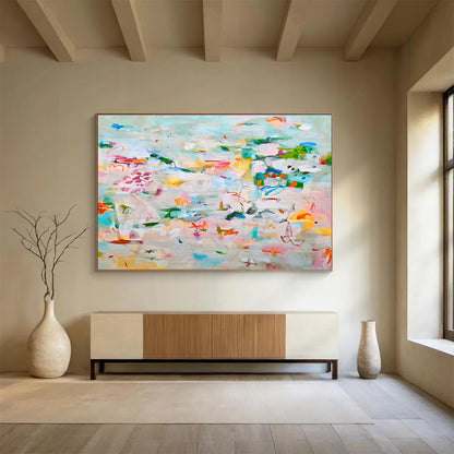 Light - Color Colorful Abstract Art for Bright Home Offices DLZ2420