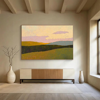 Dreamy Landscape Art for Nursery & Yoga Studio SC578