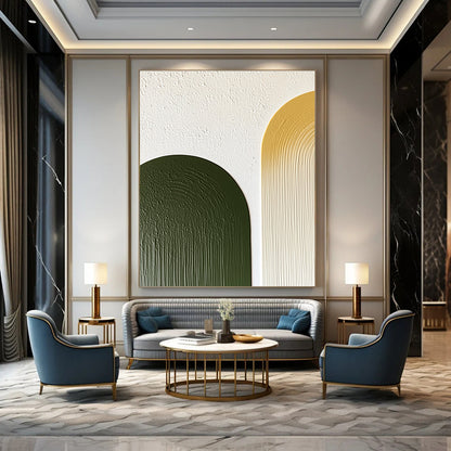 Abstract Arch Textures for Mid - Century Modern Office & Artistic Home Entrance STSC964