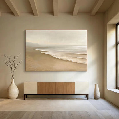 Minimalist Beach Art for Scandinavian - Style Home & Minimalist Art Gallery SC424