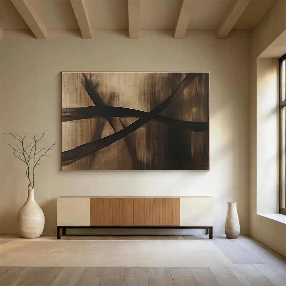 Edgy Minimalist Art for Industrial Loft & Contemporary Office SC586