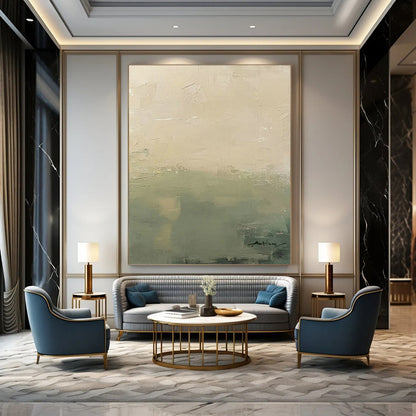 Subtle Gradient Art for Minimalist Library & Calming Dental Clinic DLZ1502