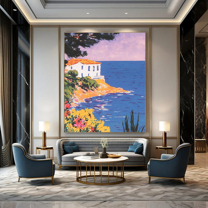 Coastal House Scene for Beach - Themed Living Room & Nautical Restaurant STSC1228