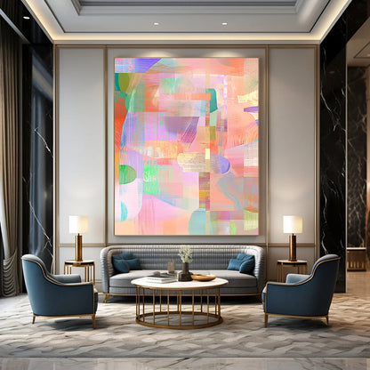 Pastel Color Collage for Bohemian - Style Bedroom & Artistic Retail Space STSC561