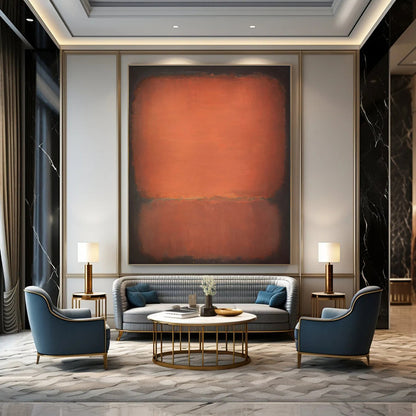 Coral - Toned Minimalist Art for Beachfront Hotel & Spa Lounge DLZ2313