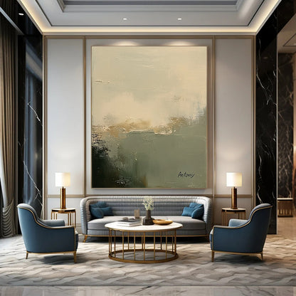 Subtle Tone Abstract for Serene Meditation Space & High - End Wellness Center STSC799