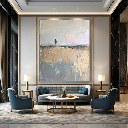 Solitary Figure by the Sea for Bedroom & Meditation Room STSC101