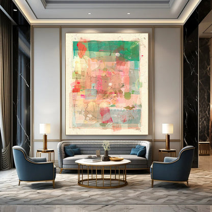Pink - Themed Collage Art for Girly Fashion Boutique Fitting Rooms DLZ0097