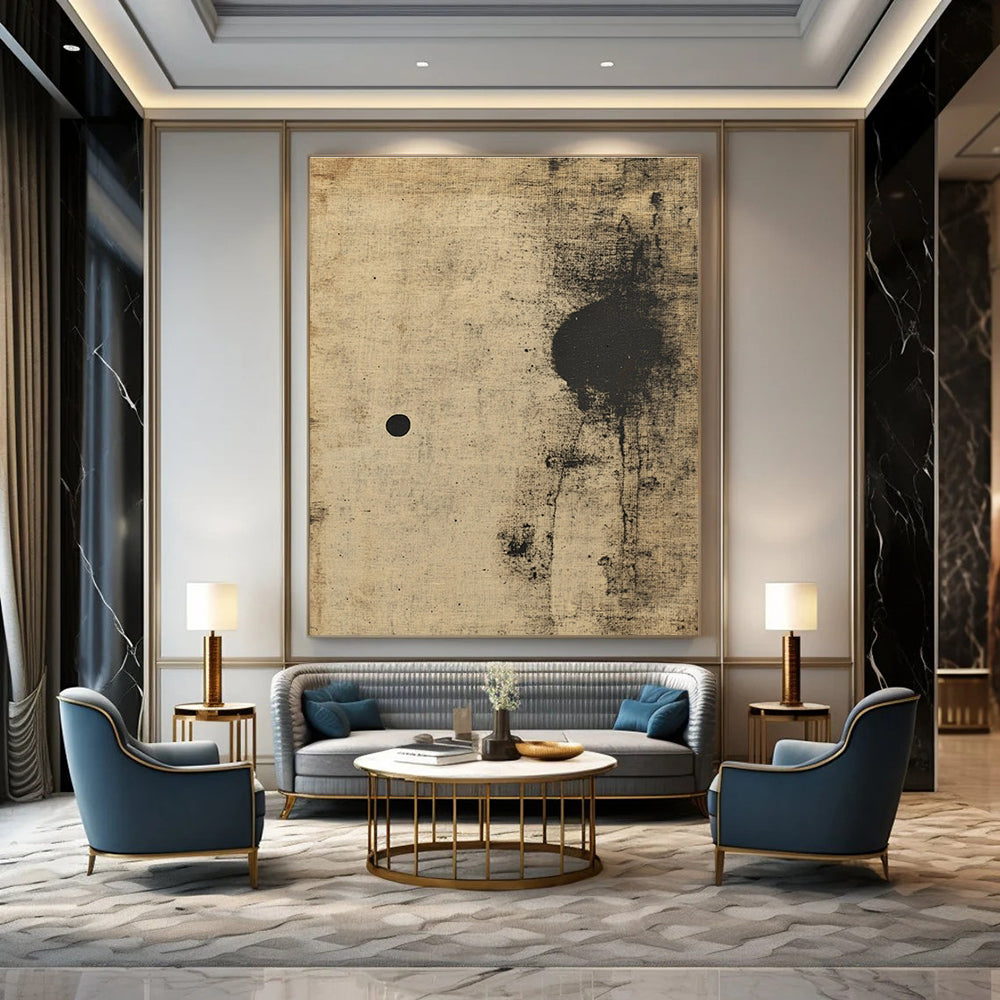 Minimalist Textured Dots for Scandinavian - Style Home & Serene Meditation Room STSC635