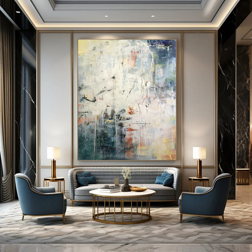 Colorful Abstract Art for Living Room & Art Studio DLZ0476