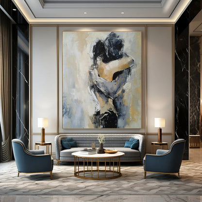 Embracing Figures Art for Romantic Restaurant Private Dining DLZ0108