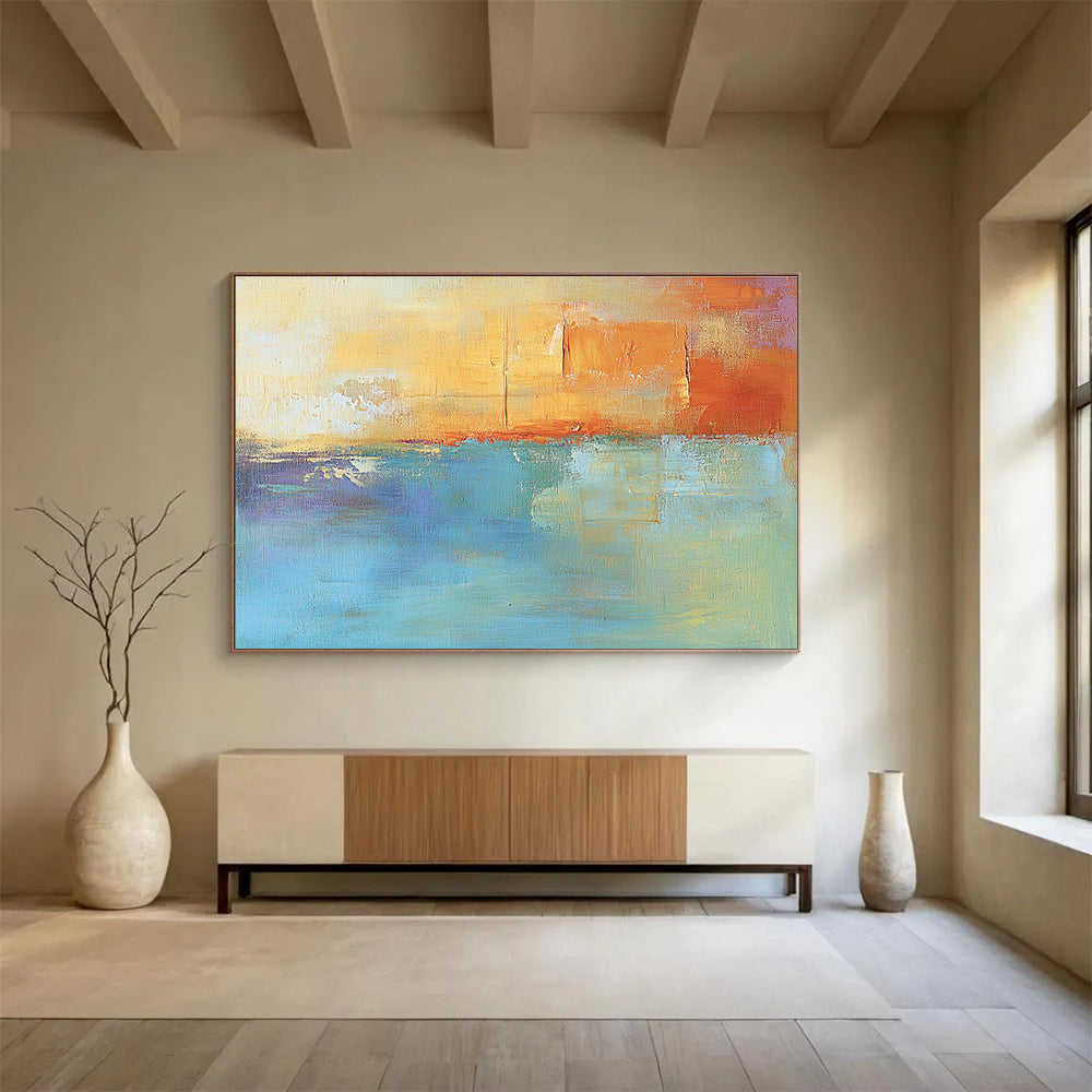 Color - Blended Horizons Art for Beach House & Relaxing Spa SC124