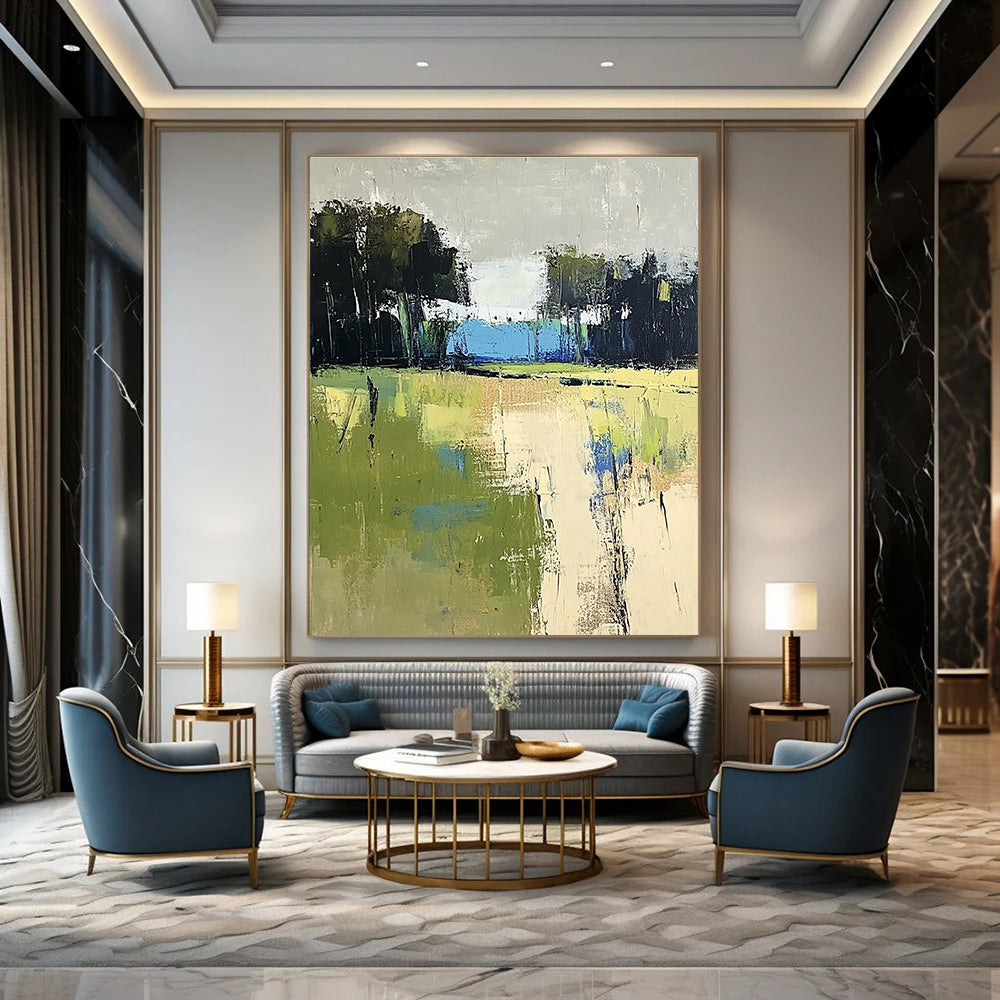 Abstract Landscape Path for Countryside Inn & Art - Centric Library STSC186