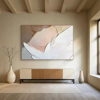 Minimalist Textured Shapes Art for Scandinavian Bedroom & Modern Gallery SC152