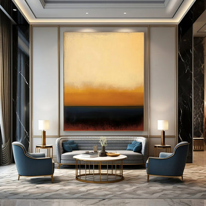 Gradient Color Block Art for Modern Office & Art Gallery Hall DLZ2101