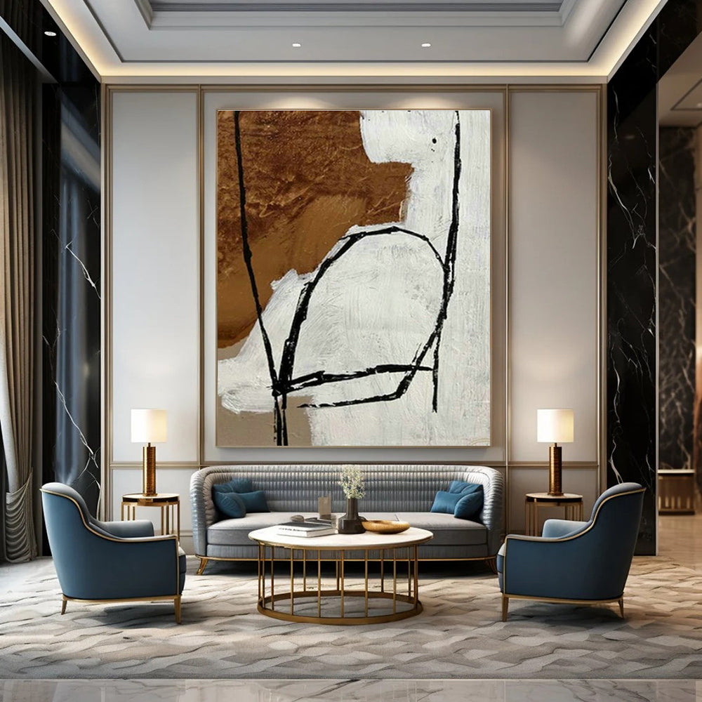 Expressive Mixed - Tone Art for Boutique & Home Office DLZ2015